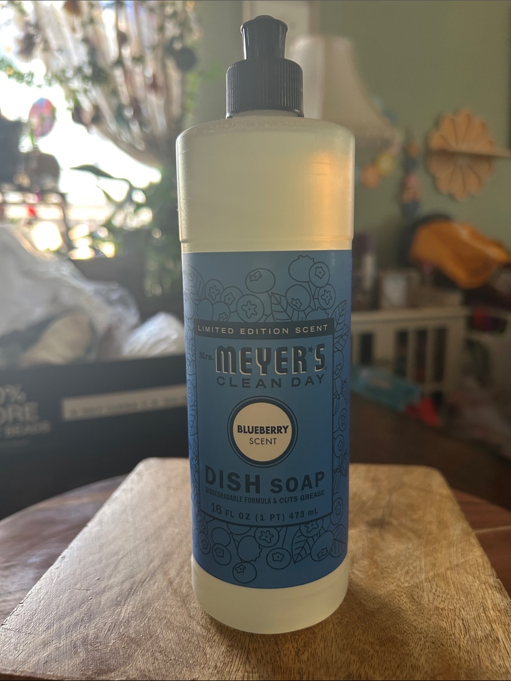Mrs.Meyer’s Limited Edition Scent BLUEBERRY Scent Clean Day Dish Soap 16 Fl Oz
